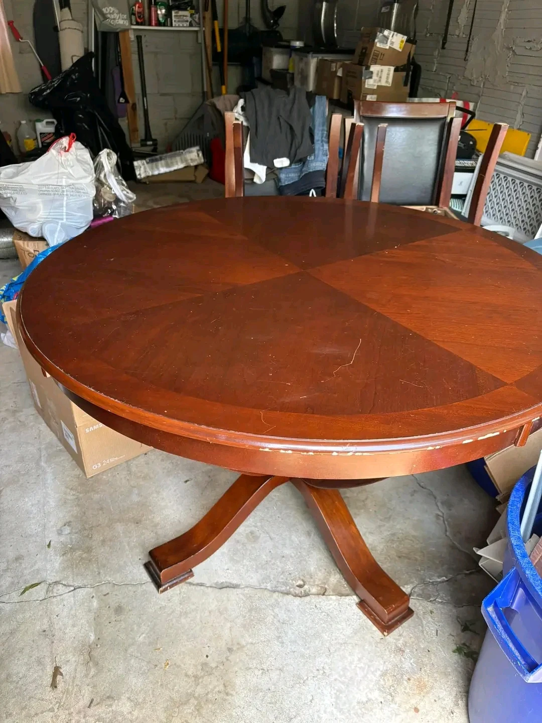 Round table - pretty solid wood