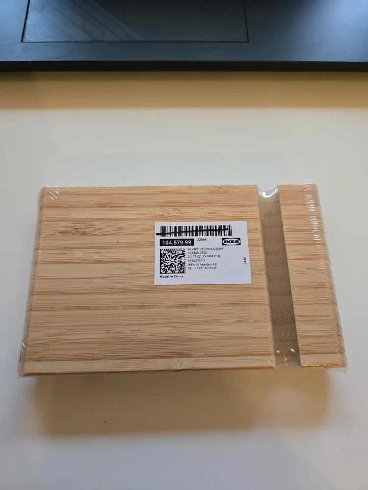 New IKEA RIMFORSA Tablet Stand Bamboo