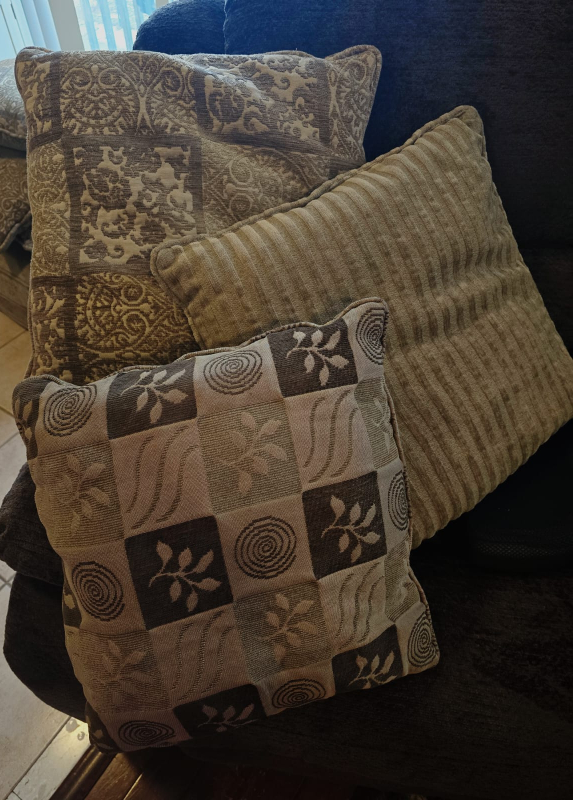 Decorative Throw Pillows - 3 set pellos