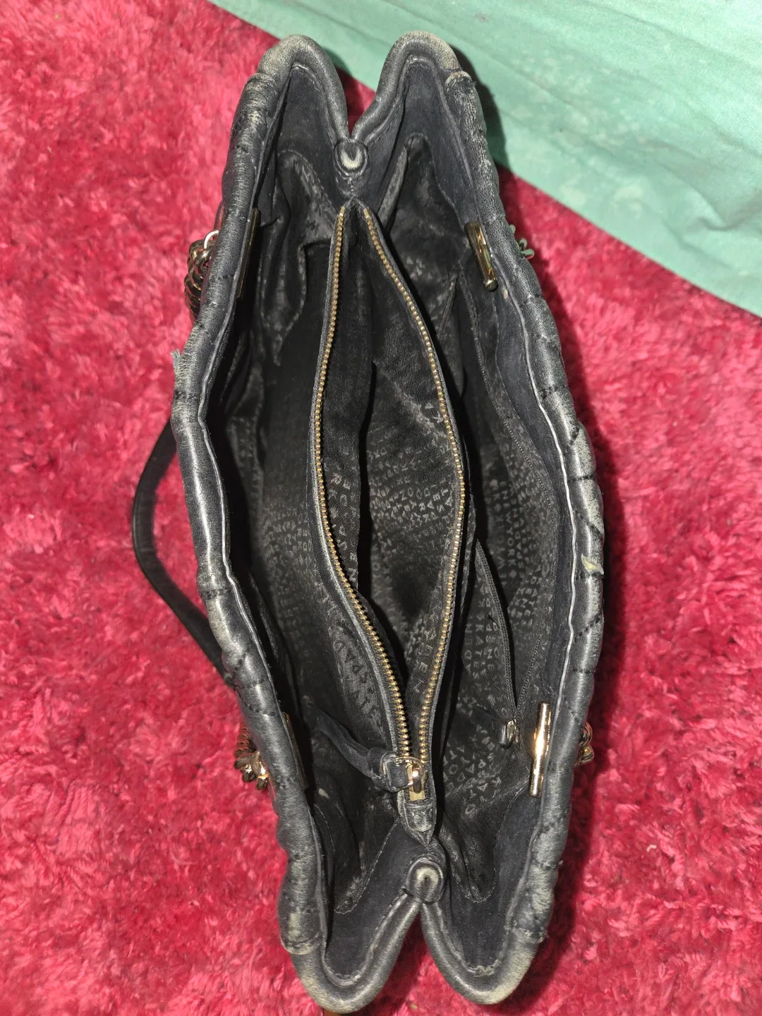 #CLEANOUT Kate Spade Black Quilted Shoulder Bag image indicator(6)