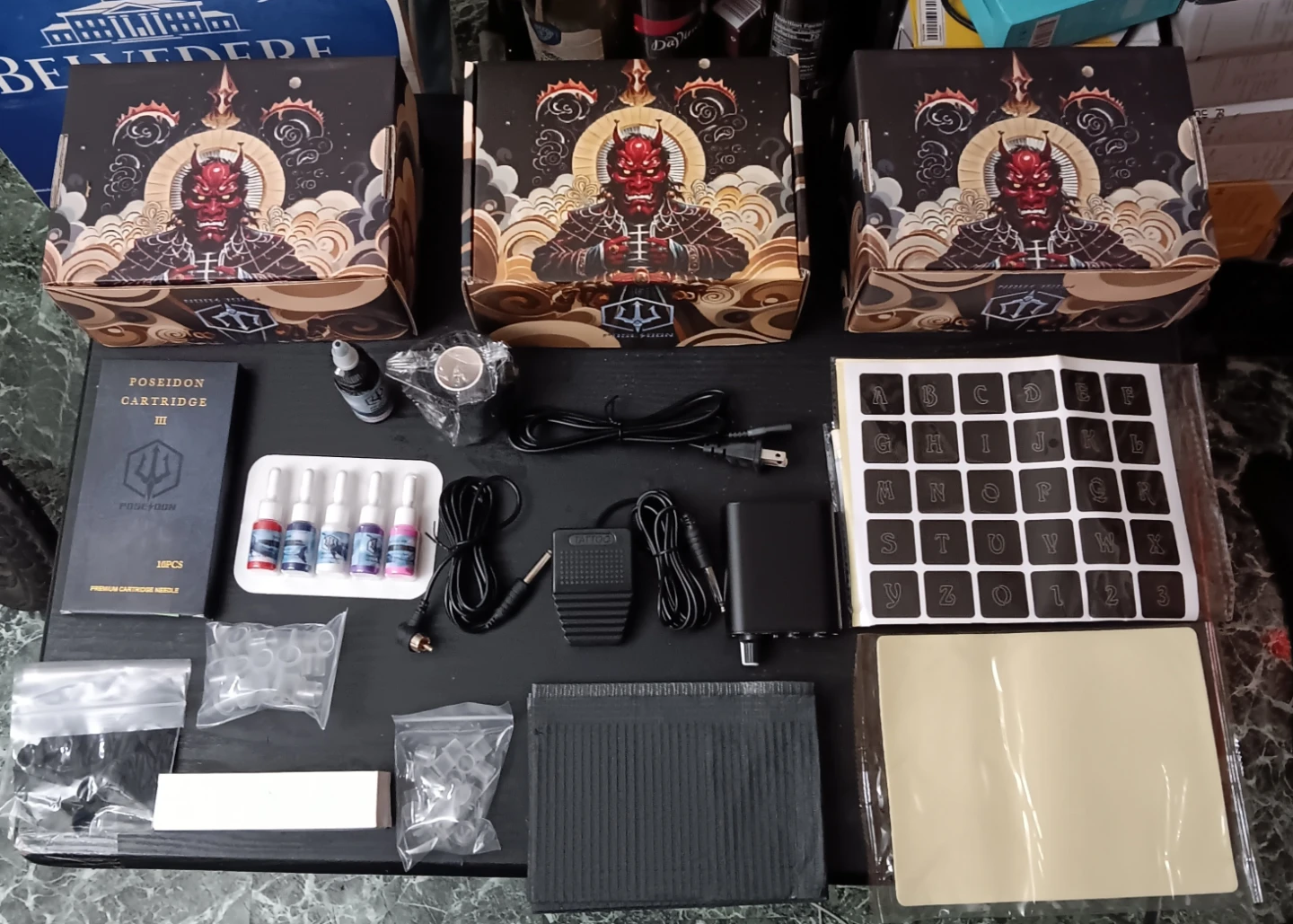 Poseidon Cartridge III Tattoo bundle (EACH)