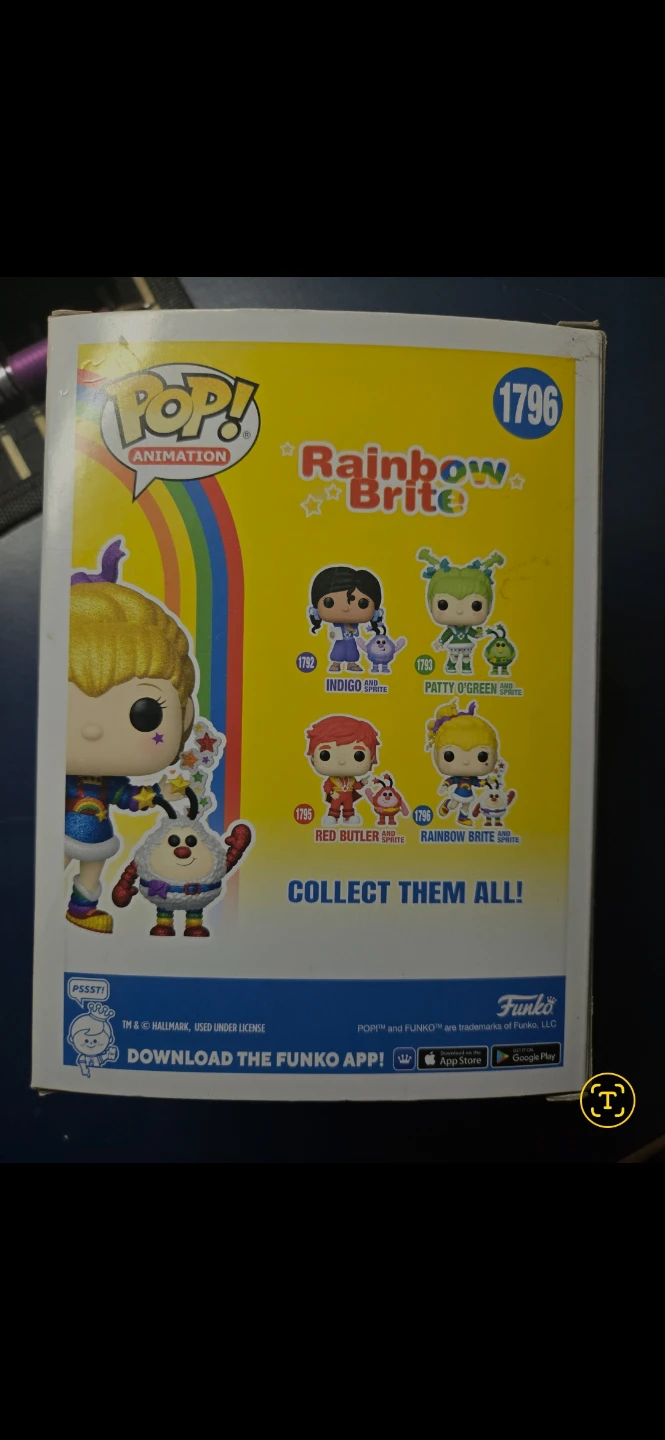 Funko Pop! Rainbow Brite #1796 Diamond Collection - photo 3