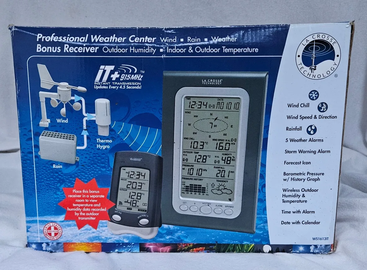 New Weather Channel Professional Wireless Weather Center Station