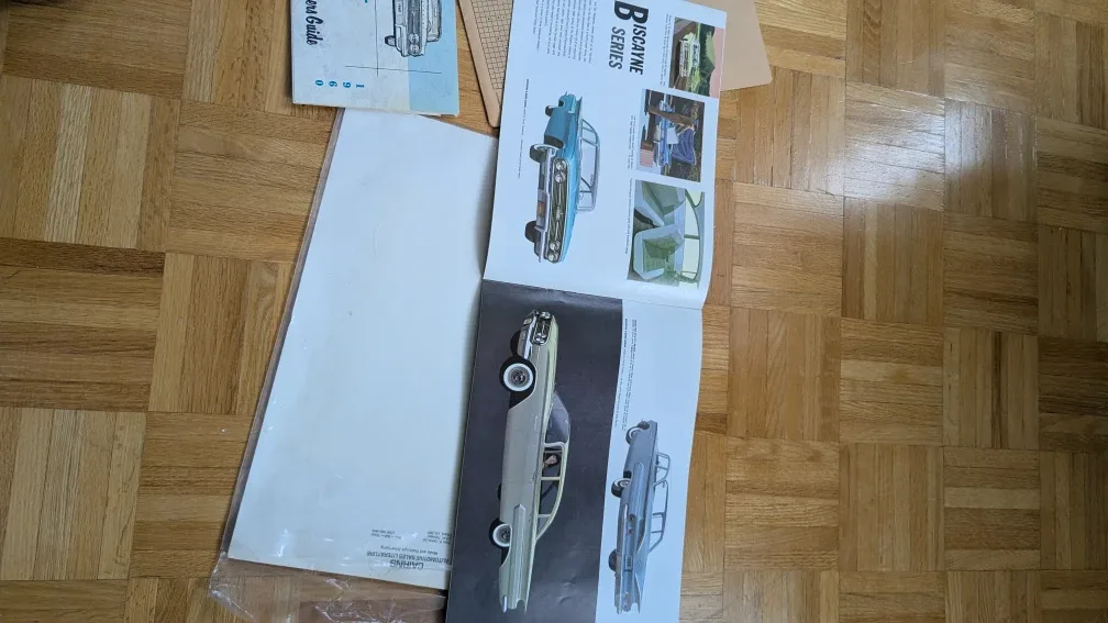 1960 Chevrolet Biscayne Car Brochure & Owner's Guide