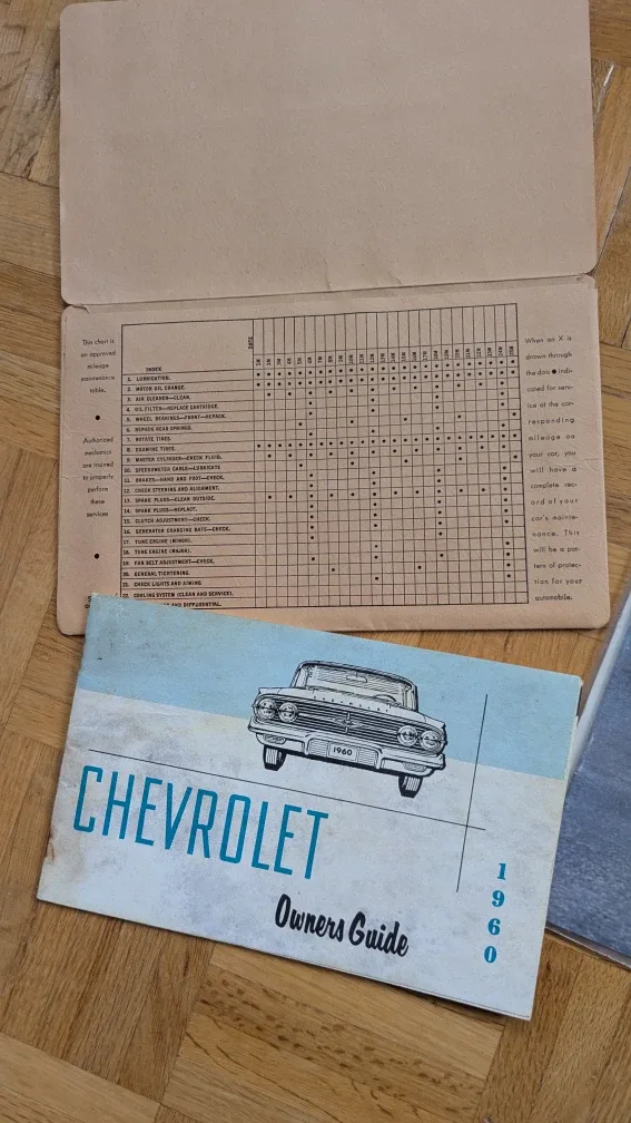 1960 Chevrolet Biscayne Car Brochure & Owner's Guide image indicator(3)