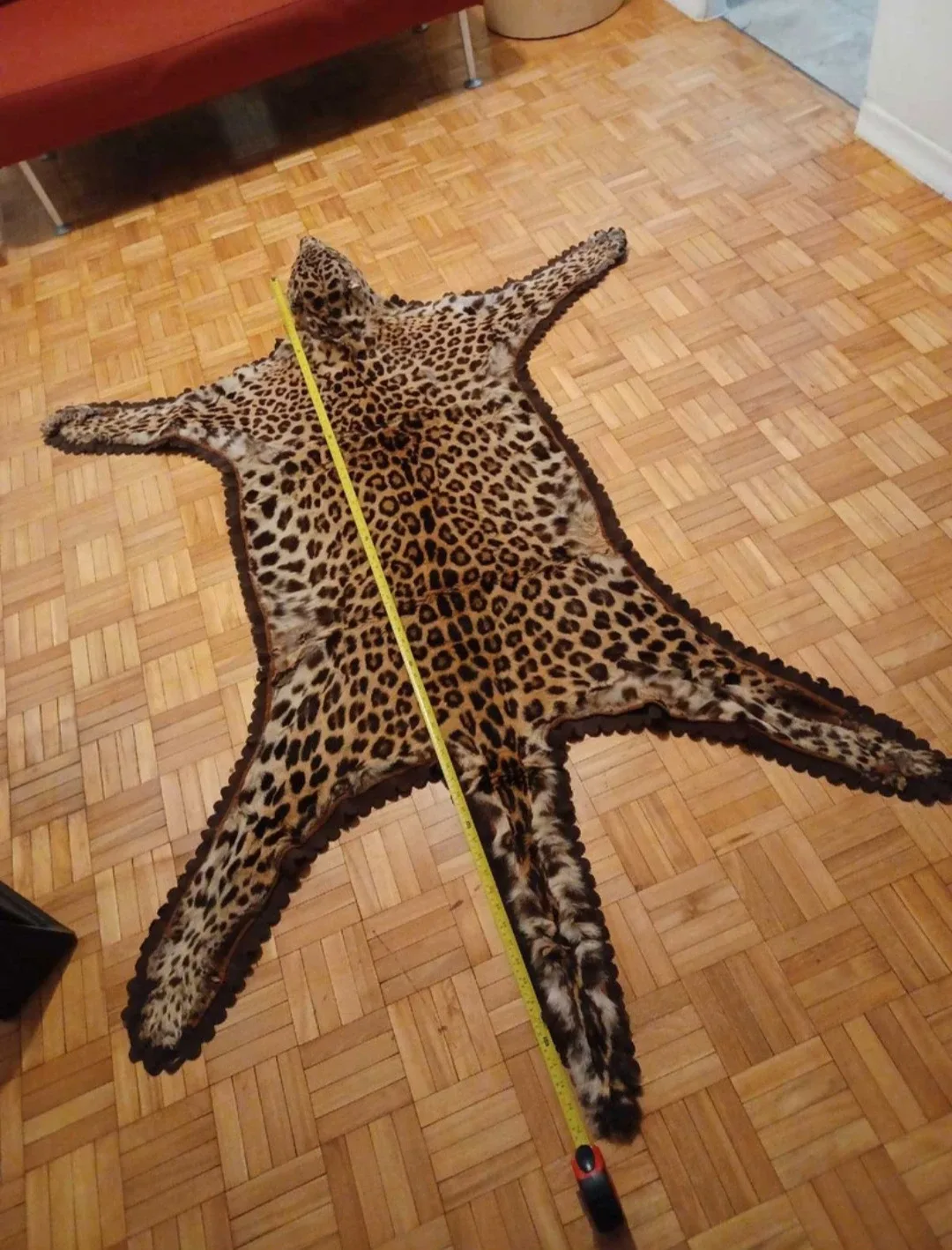 Leopard skin rug image indicator(2)