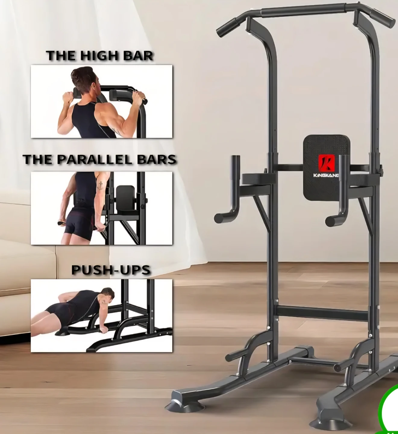 Kinskano Power Tower Pull Up Dip Station - photo 2
