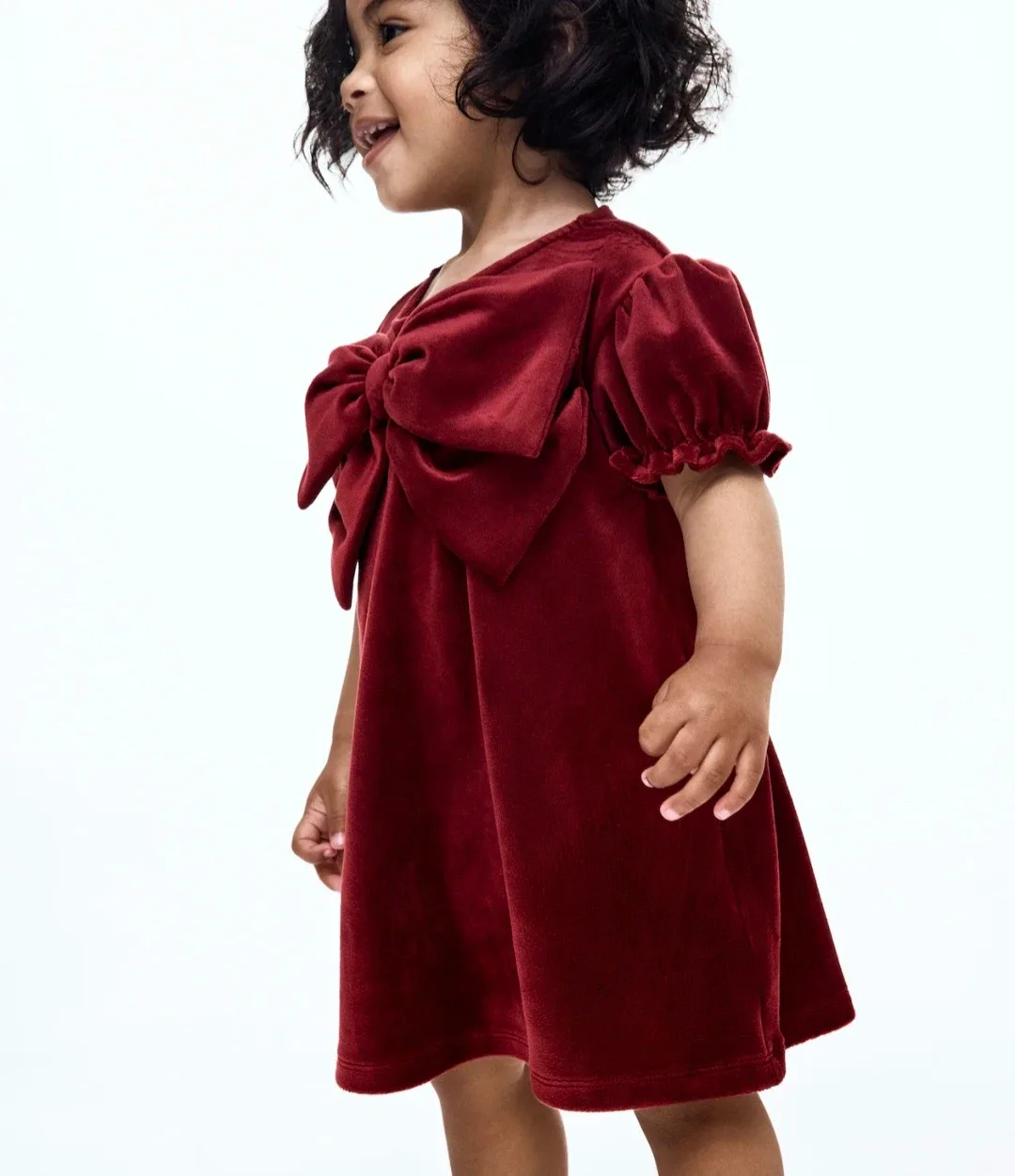 Like New Baby Girl 9-12M Christmas Dress image indicator(3)