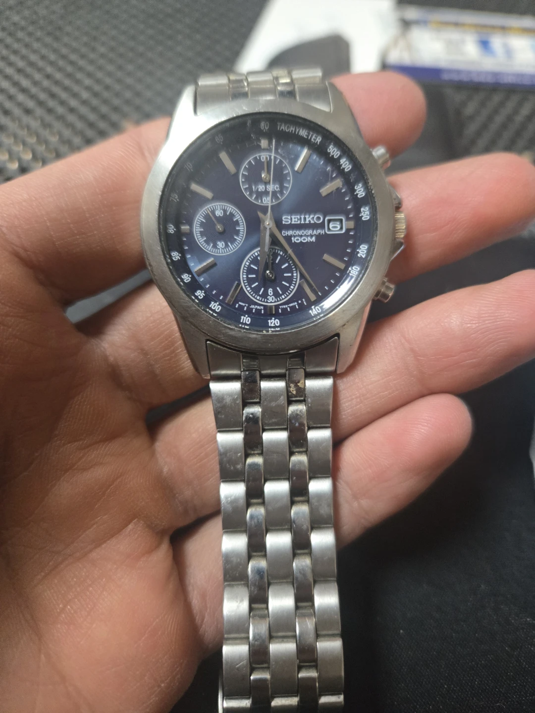 Seiko Chronograph 100M Watch