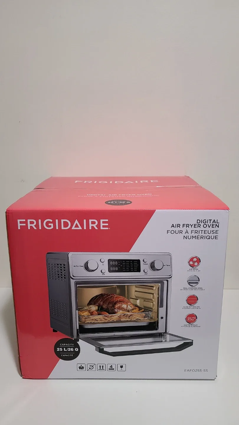 FRIGIDAIRE Stainless Steel Digital Air Fryer Oven 25 L/26 Q