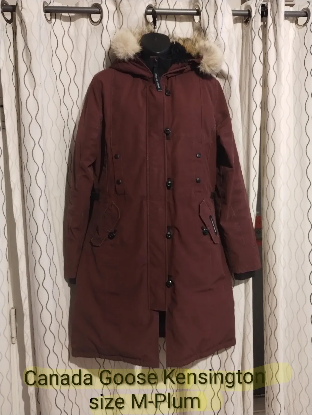 Canada Goose Kensington Parka - Size M - Plum