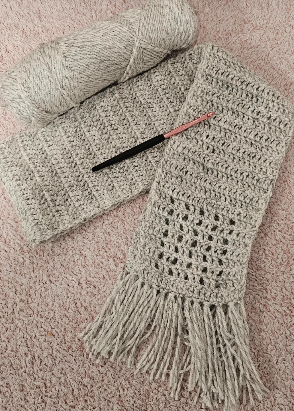 Crochet scarf