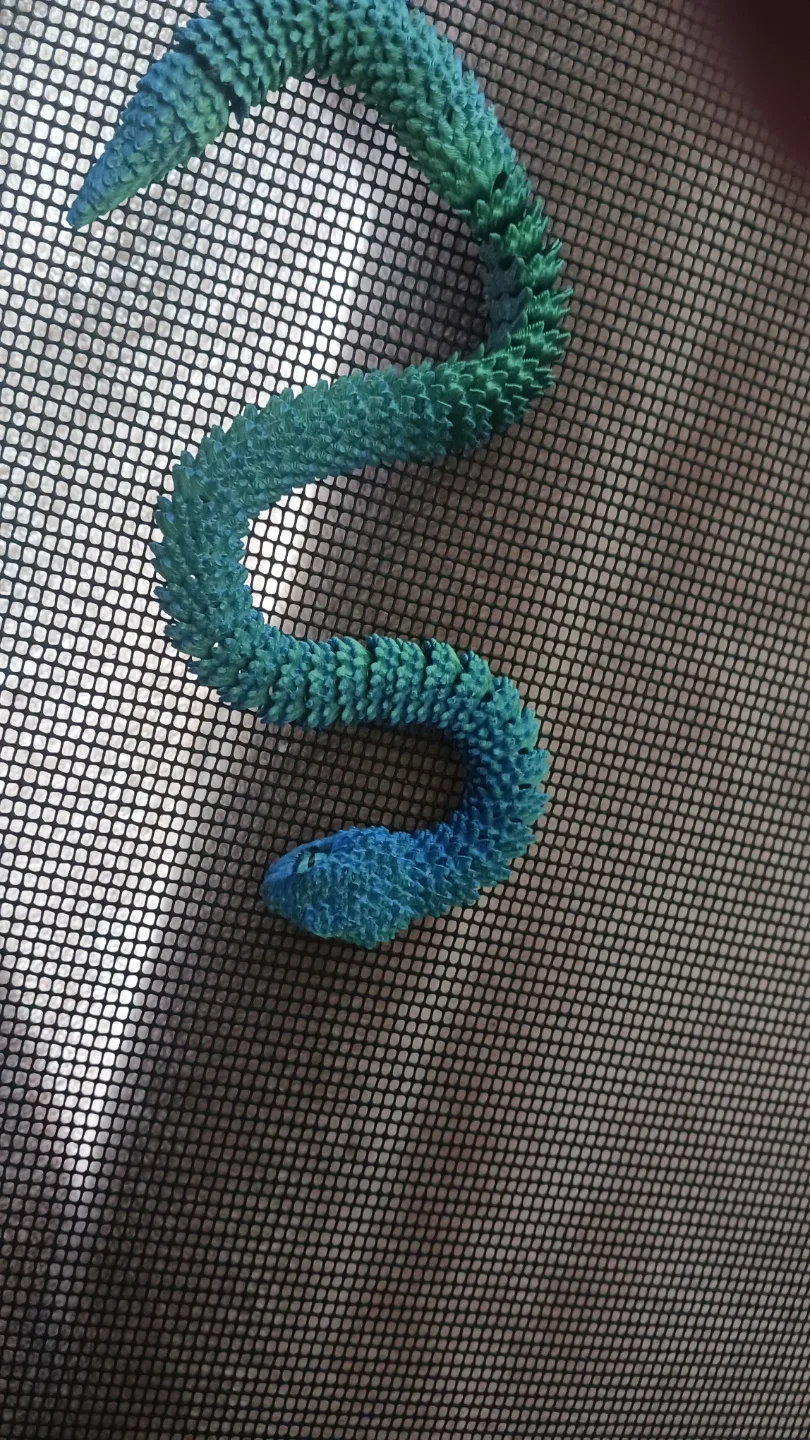 3D Printed Snake & Egg image indicator(3)