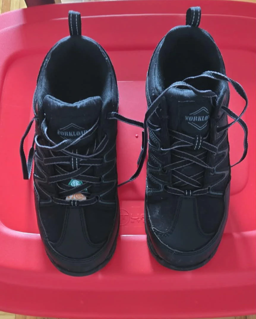 Workload Men's Black Safety Shoes