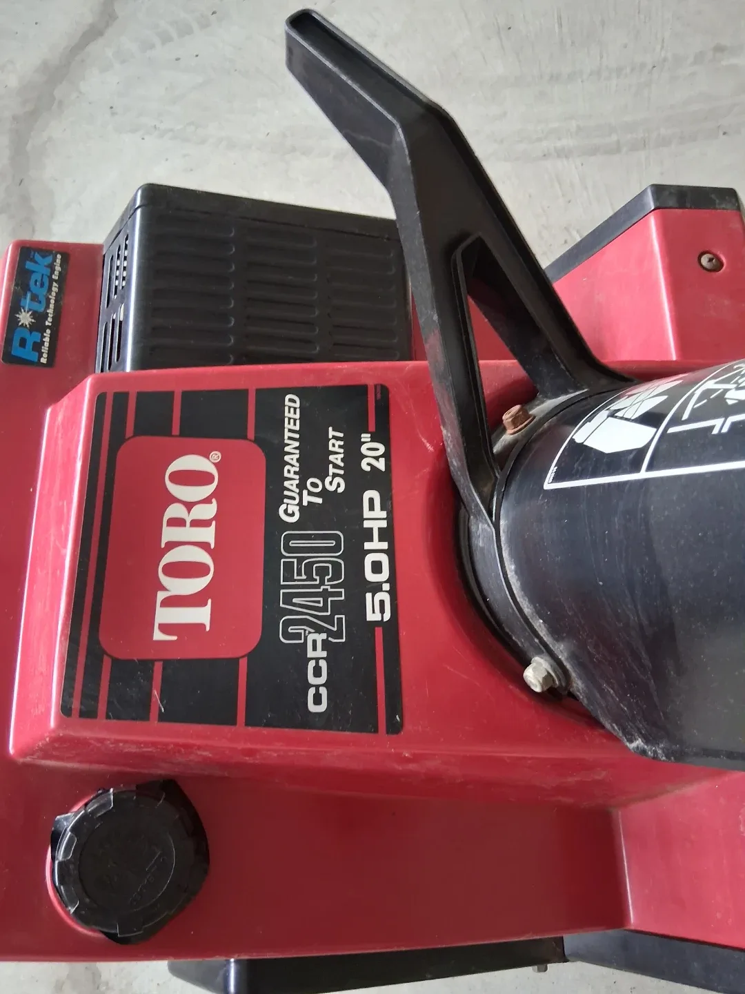 Snowblower - 20 inch image indicator(3)