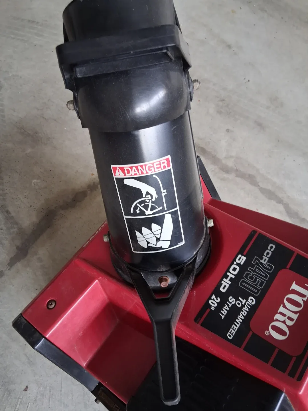 Snowblower - 20 inch image indicator(5)