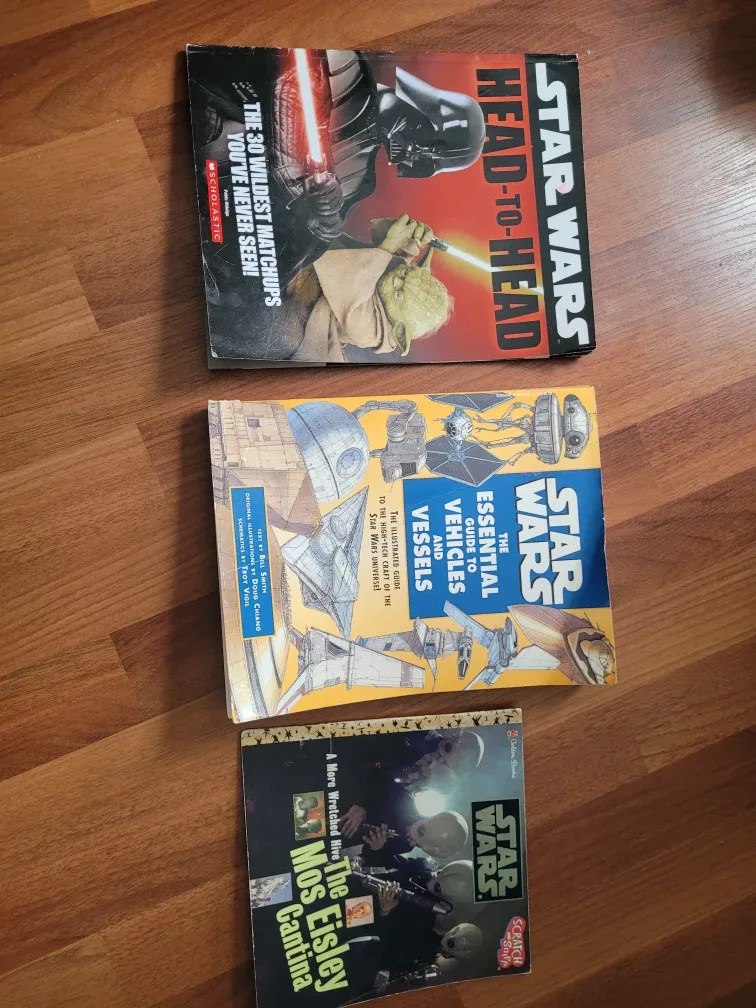 Star Wars Books Lot (3)