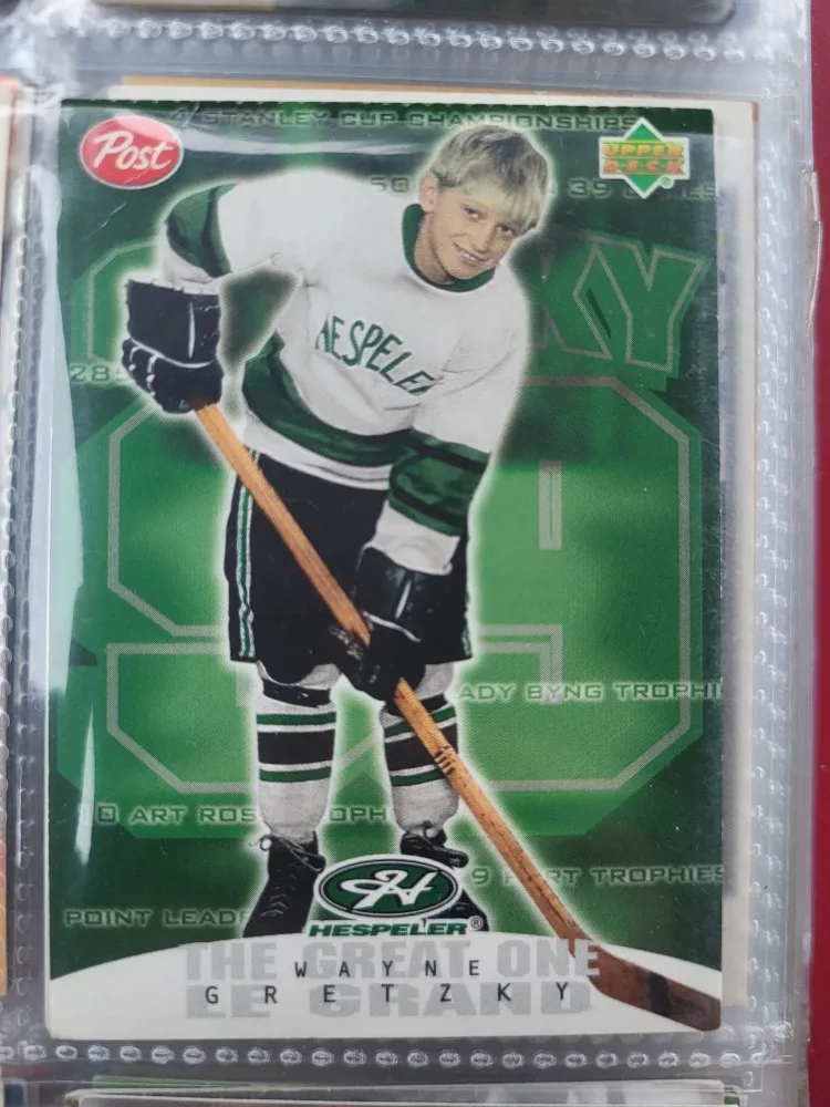 Wayne Gretzky Hespeler Tournament Hockey Card