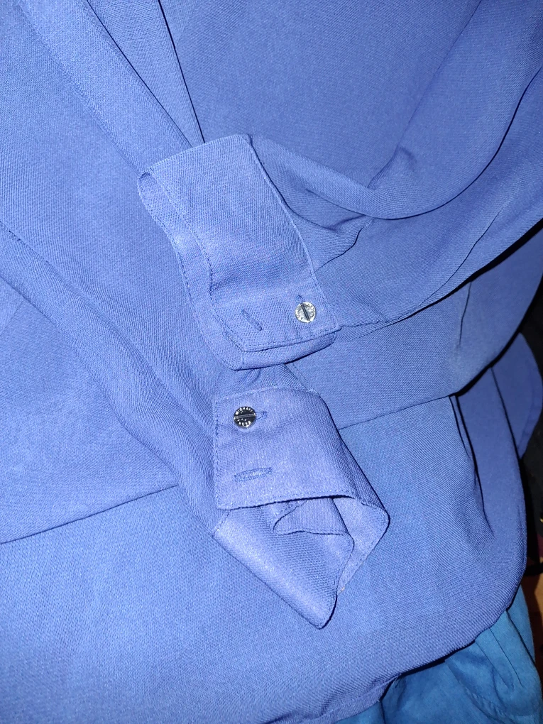Michael Michael Kors Blue Blouse - Size 6 - photo 4