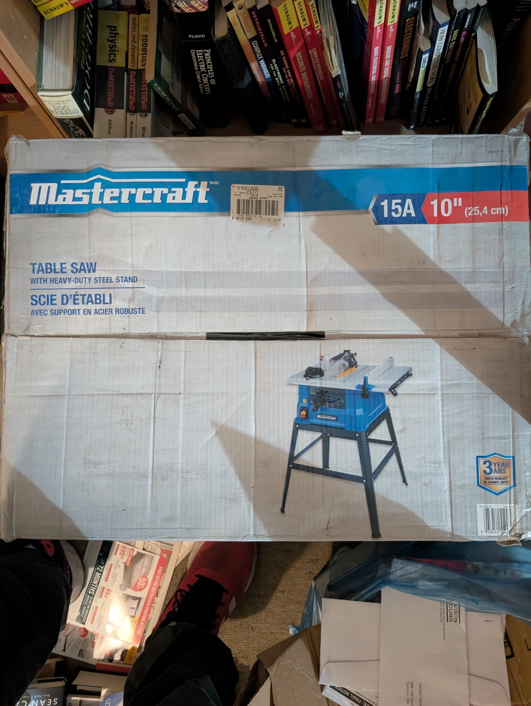 Mastercraft 15A 10" Table Saw - Heavy Duty