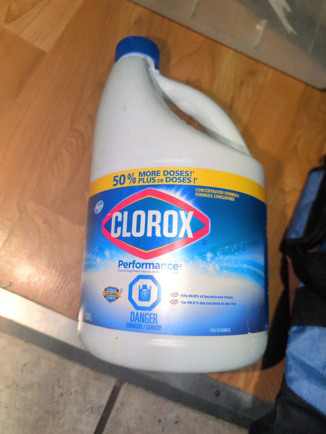 Clorox Performance Disinfecting Bleach, 3.57L
