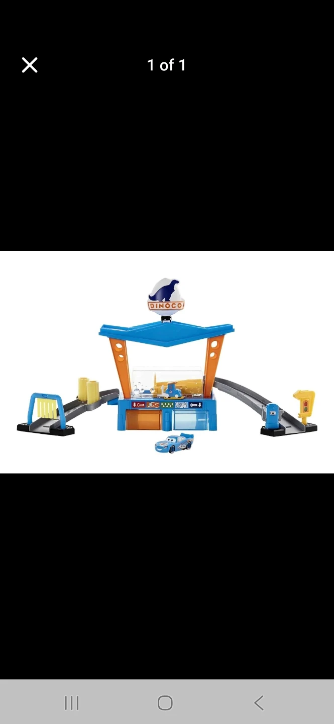 Disney Pixar Cars Dinoco Car Wash Playset