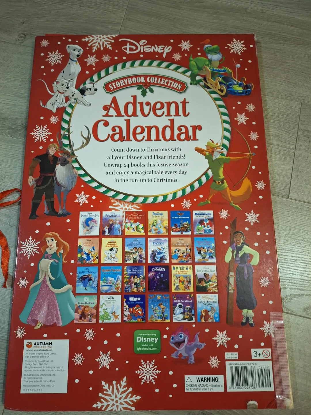 #Cleanout Disney Storybook Collection Advent Calendar