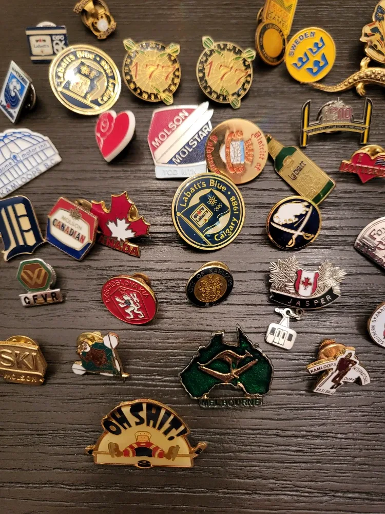 Lot of Vintage Collectible Pins image indicator(3)