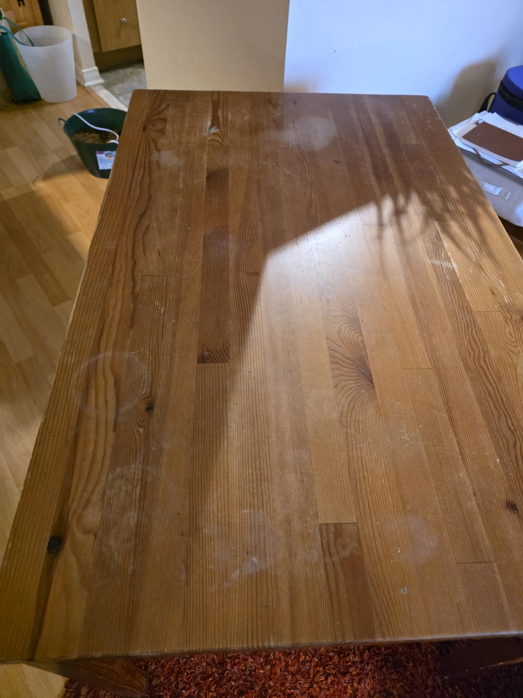 Wooden Dining Table - 118 cm x 74 cm x 73 cm - photo 3
