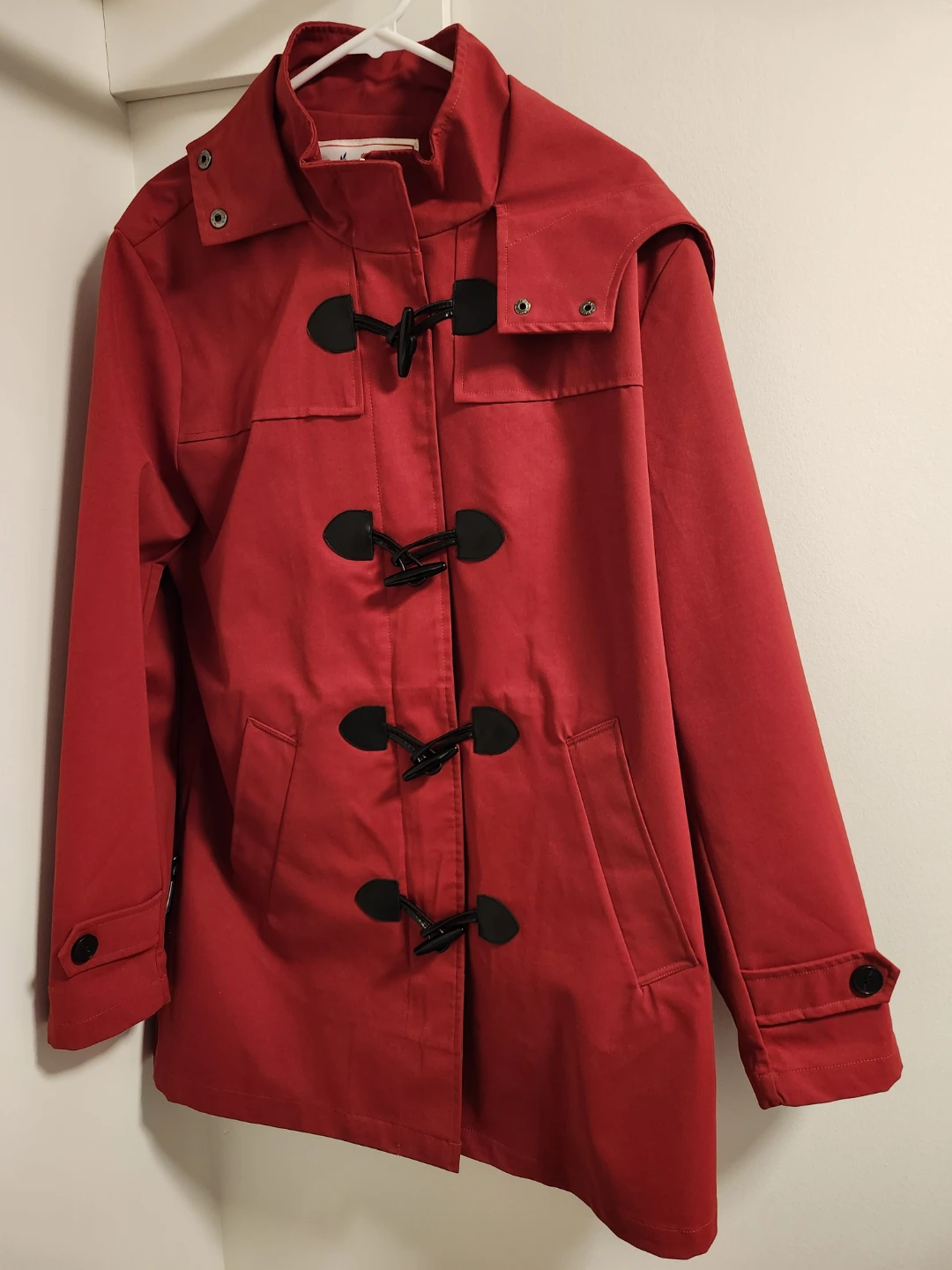 Southern Gents Red Hooded Coat Size 46