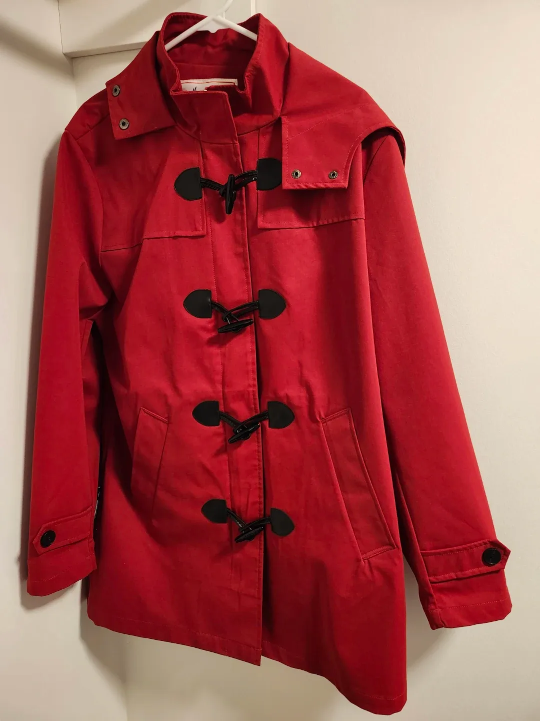 Southern Gents Red Hooded Coat Size 46