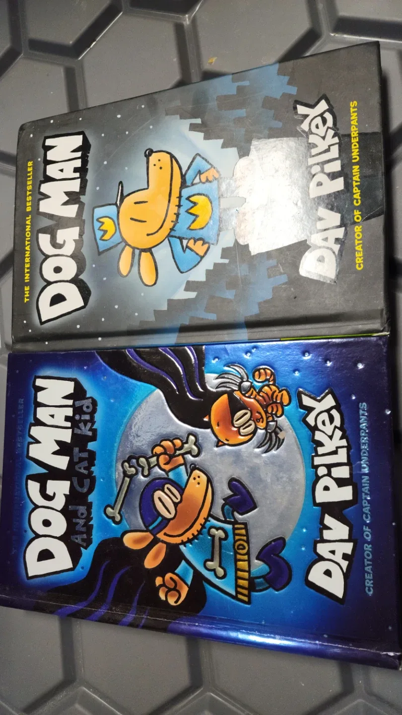 Dog Man Books by Dav Pilkey