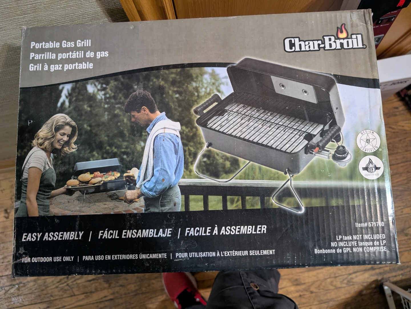 Char-Broil Portable Gas Grill - Easy Assembly