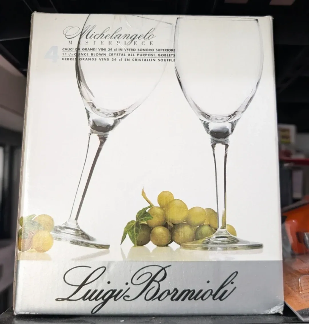 Luigi Bormioli Michelangelo Wine Glasses, Set of 4