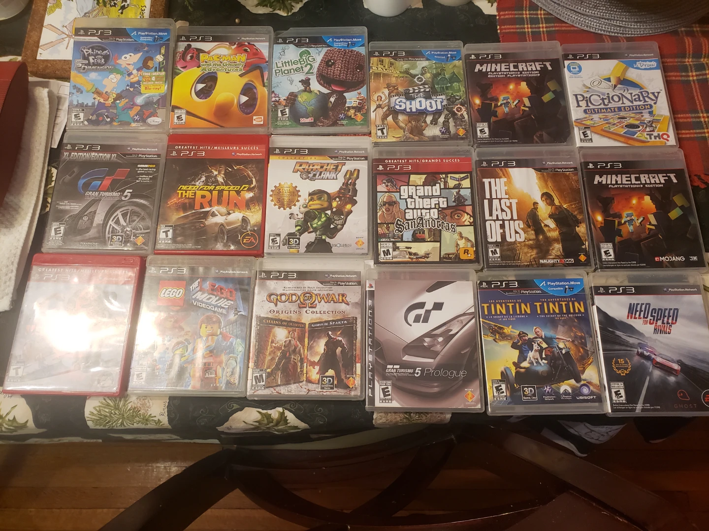 PS3 Games Bundle - Variety of Titles