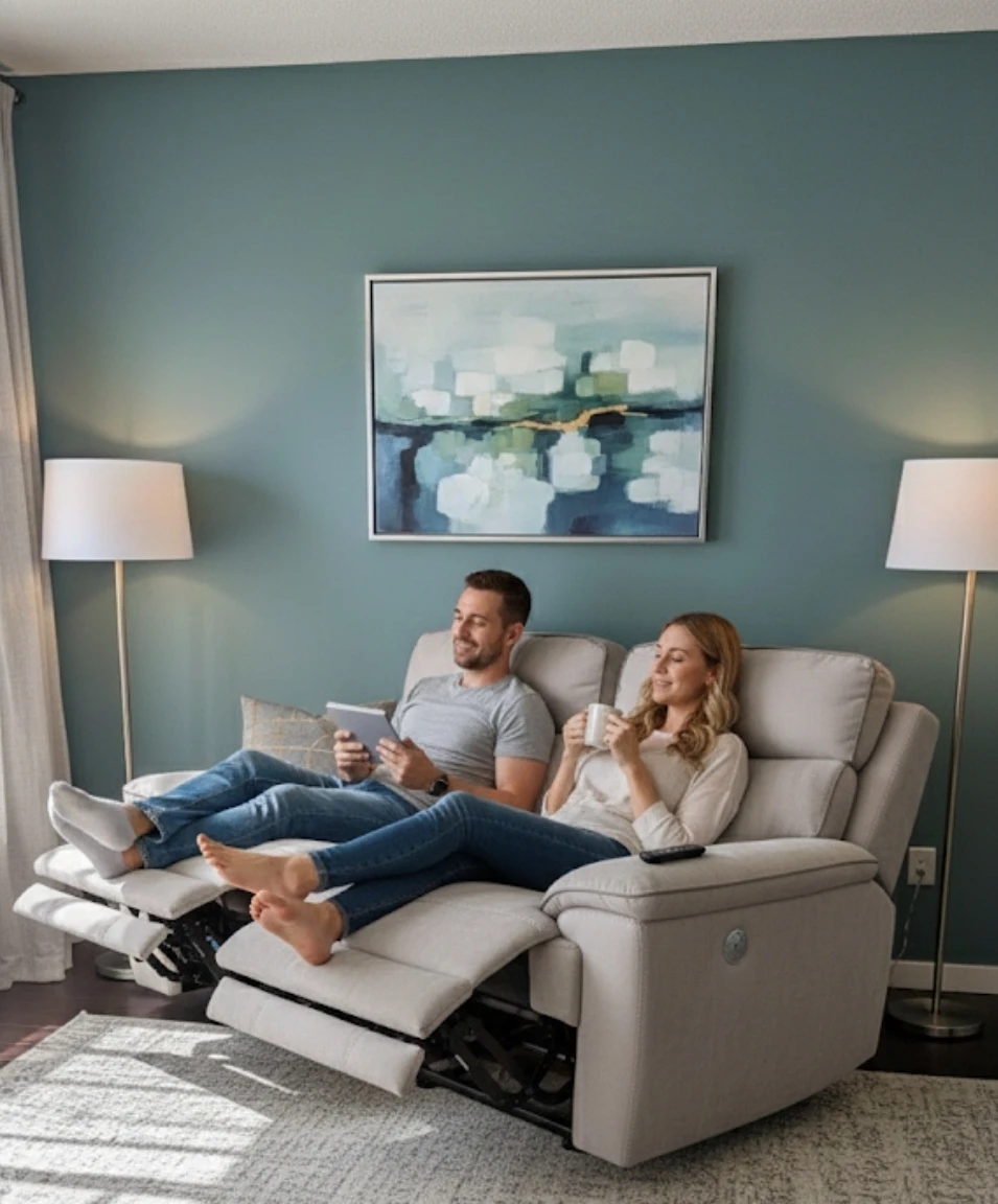 Sofa Loveseat Electric Recliner - photo 2