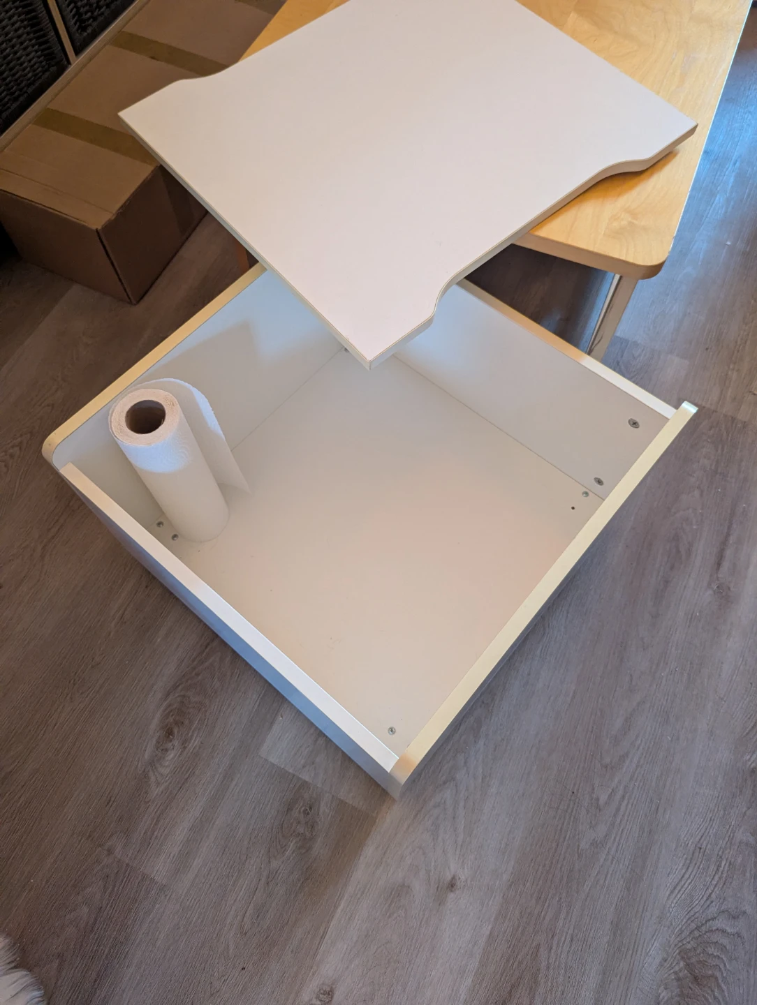 Coffee table with large storage - photo 3