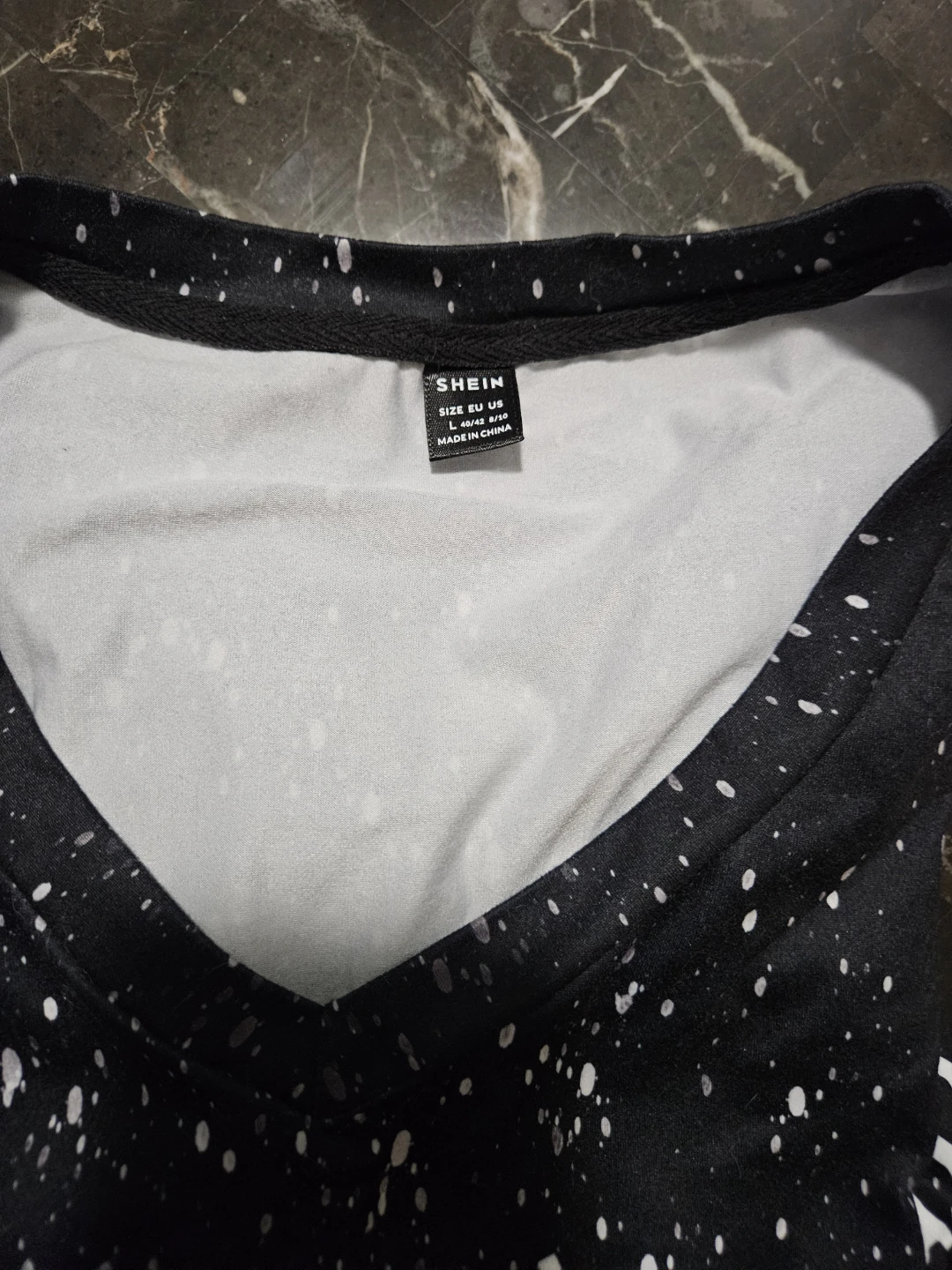 Shein Christmas Tree Wine Glass Shirt - photo 3