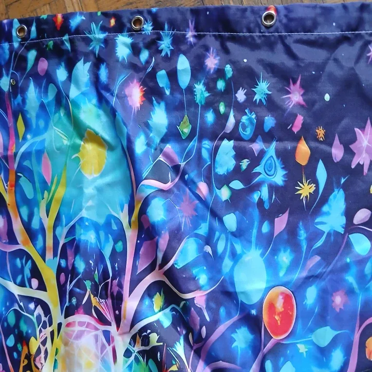 Large tree of Life Tapestry - UV Reactive image indicator(3)