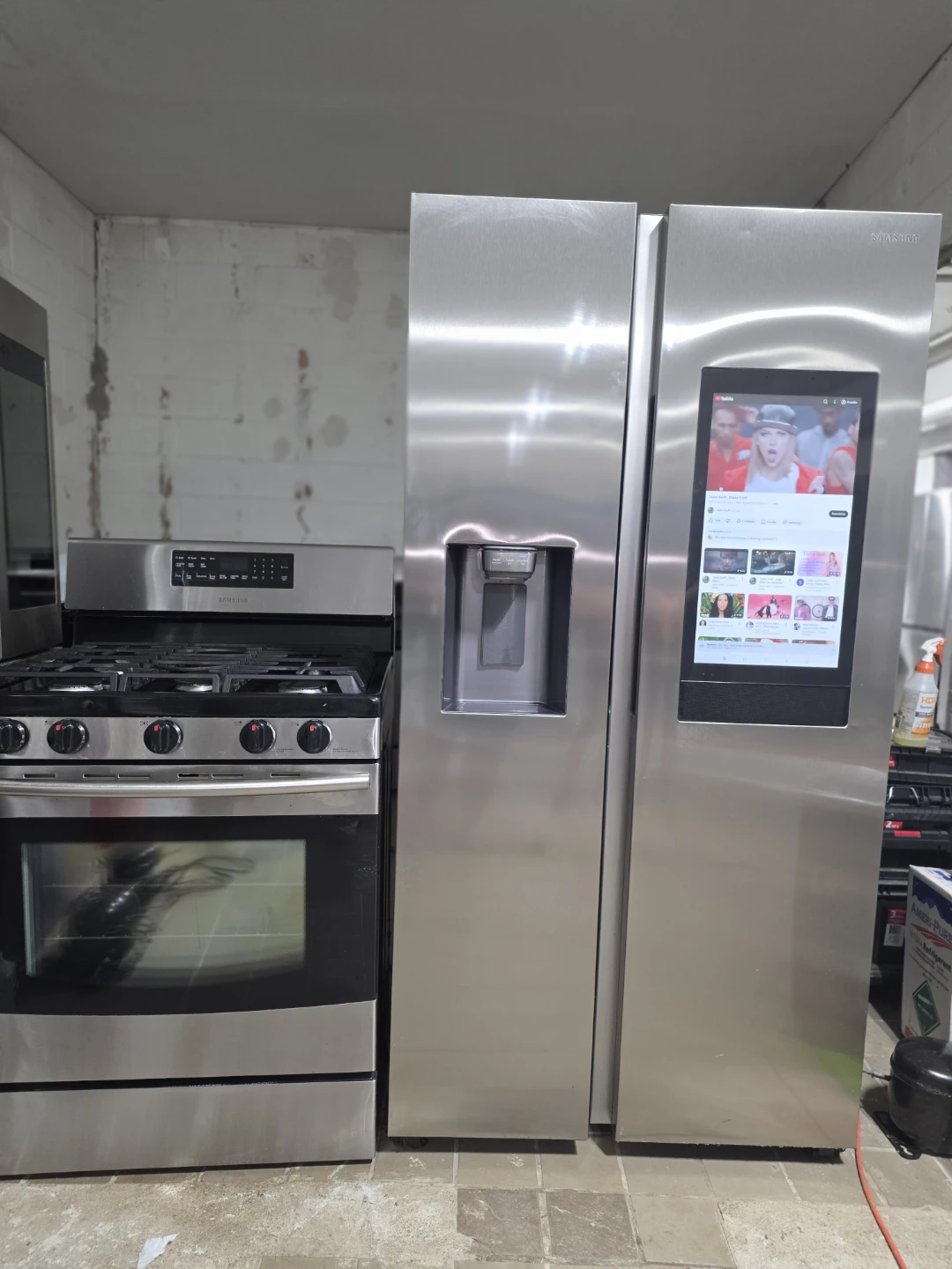 🔥𝗦𝗮𝗺𝘀𝘂𝗻𝗴 𝗦𝘁𝗮𝗶𝗻𝗹𝗲𝘀𝘀 𝗦𝘁𝗲𝗲𝗹 𝗥𝗲𝗳𝗿𝗶𝗴𝗲𝗿𝗮𝘁𝗼𝗿 & 𝗚𝗮𝘀 𝗥𝗮𝗻𝗴𝗲🔥