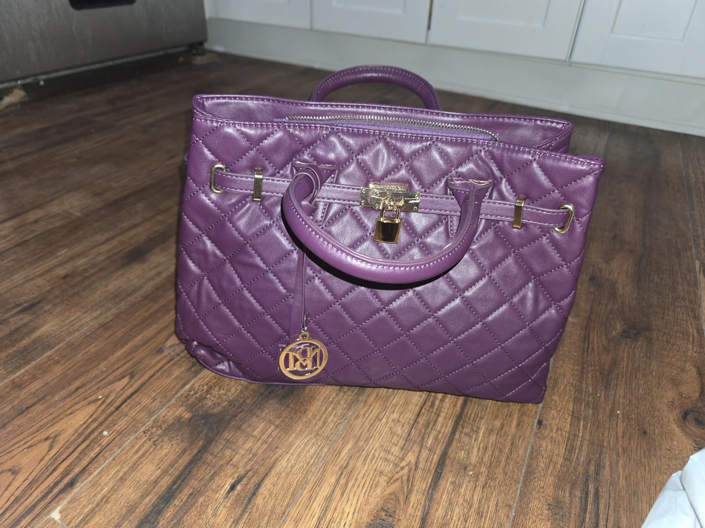 Ricki Bag Quilted Purple Handbag - photo 2