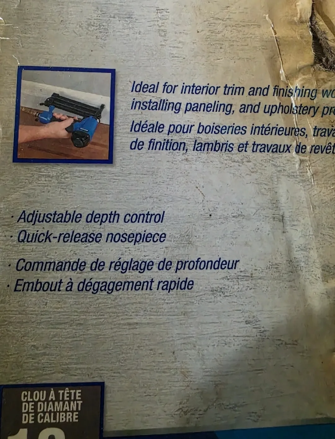 Like New Mastercraft Air Powered Brad Nailer With Nails And Oil image indicator(6)