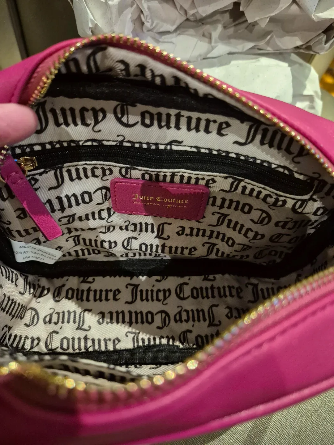 Juicy Couture Pink Crossbody Bag image indicator(7)