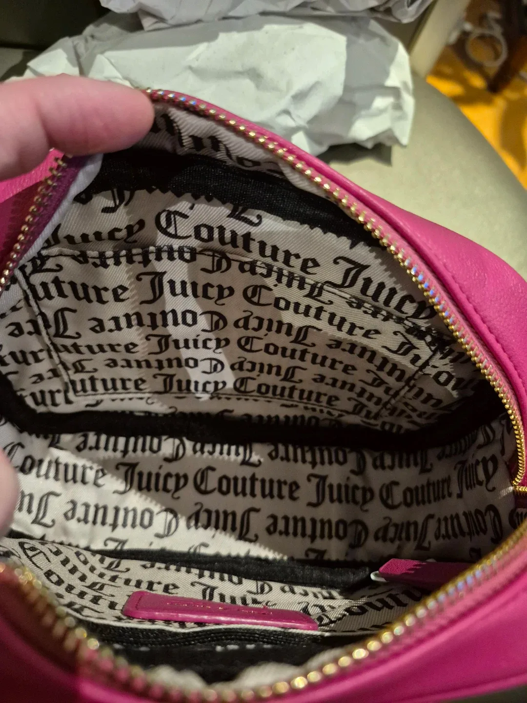 Juicy Couture Pink Crossbody Bag image indicator(8)