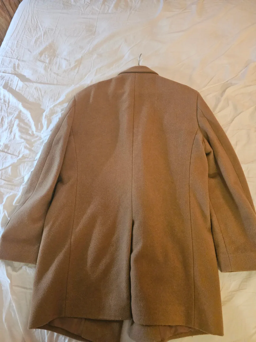 Calvin Klein Slim Fit Camel Coat - Size 42R image indicator(4)