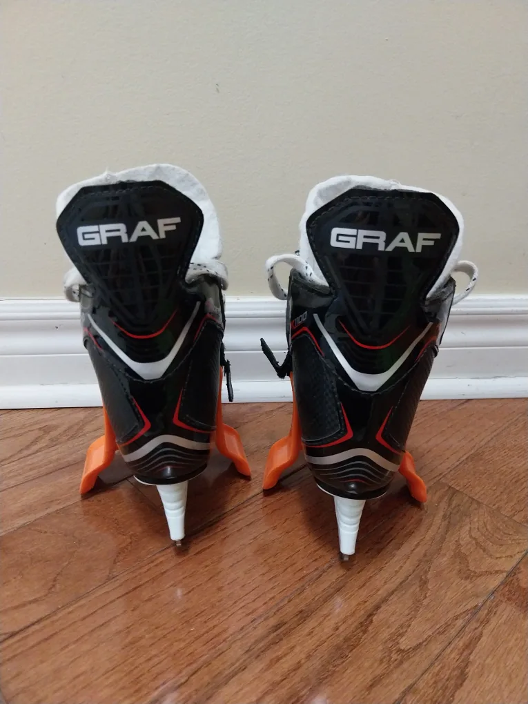 Youth Graf PeakSpeed PK1100 Ice Hockey Skates - Sz 11 image indicator(5)