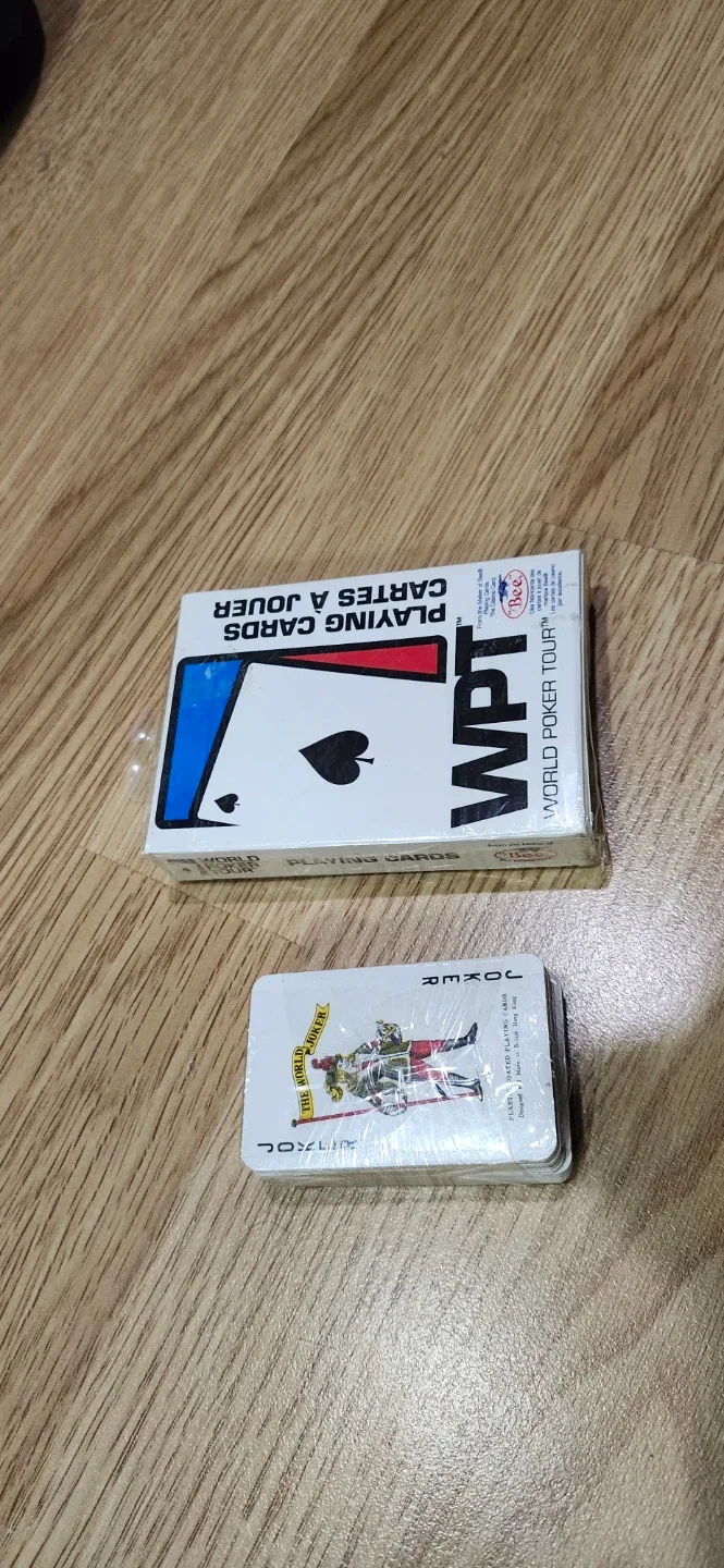 2 New WPT World Poker Tour Playing Cards - Sealed image indicator(5)