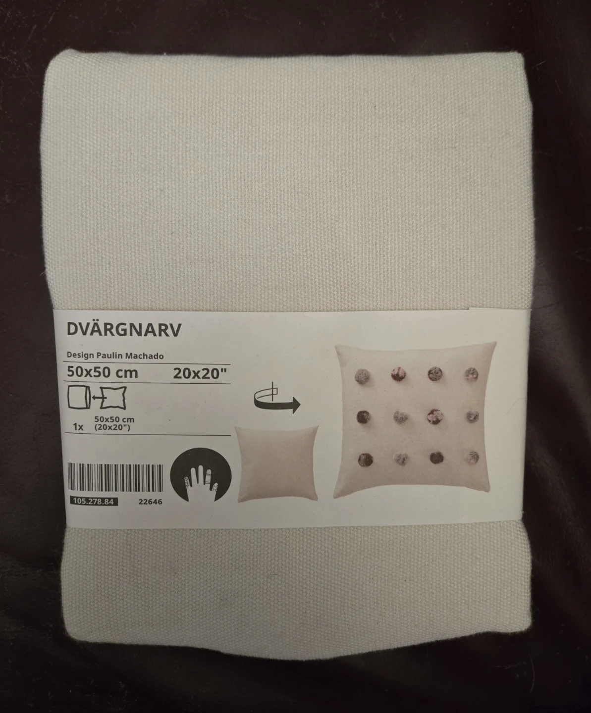 NEW IKEA DVÄRGNARV Cushion Cover - photo 2