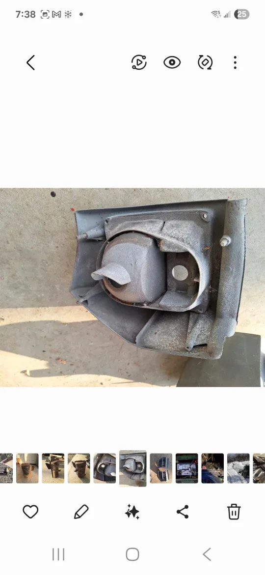 1969 Chevrolet Chevelle tailight housings image indicator(3)