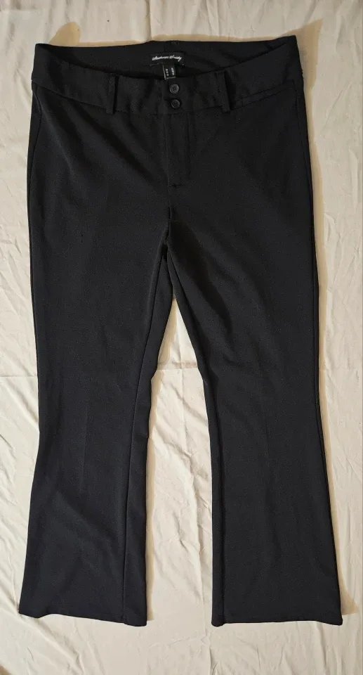Stretchy Bootcut Black Pants